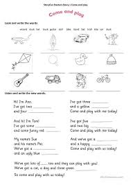 Storyfun Starters Cambridge Story 1 Come And Play Cambridge Starters New Words Starters