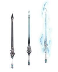 Purple Lightning Sword From Final Fantasy Brave Exvius Weapon Concept Art Sword Design Sword Art