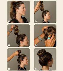 Include 3 pezzi creatori di capelli chignon (grandi, medie e piccole), 2 pezzi elastici per ponytail, 20 pezzi forcine . Pettinature Fai Da Te Chignon Alto Ideas De Cabello Largo Peinado Y Maquillaje Mejores Productos Para El Cabello