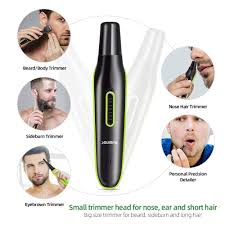 Hold the grooming scissors in one hand and use the magnifying lens or grooming mirror in the other to have a closer look at the hairs. Buy Intsun Nose Hair Trimmer 5 In 1 Multifunctional Eyebrow And Facial Hair Trimmer Waterproof Ear Nose Hair Trimmer Usb Rechargeable Painless Hair Removal Tool For Men And Women Online In Turkey B0825wn56x