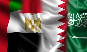 Flag of qatar bahrain united arab emirates arabic, flag, flag, throw pillow, magenta png. Update Arab Quartet Agrees On Kuwait S Request To Extend Ultimatum To Qatar Egypttoday