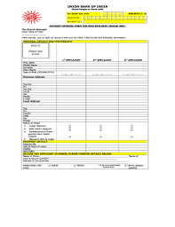 Open and fund your account online in under 10 minutes. Union Bank Account Opening Form Pdf Fill Online Printable Fillable Blank Pdffiller