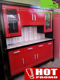 Kitchen set adalah salah satu fungsi utama. Kitchen Set Lemari Dapur Rak Piring Lemari Sayur 4 Pintu Duko Lazada Indonesia