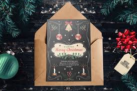 Next you just need to christmas tree scissors and gift boxes in the picture, here you will see that the gift box and the pine tree are very ugly. 20 Best Christmas Card Templates For Photoshop Design Shack