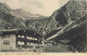 Auf einem schmalen steig wandert man durch die schlucht des gaisalpbaches zur gaisalpe hinauf. Gaisalpe Bei Reichenbach