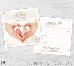 Photography Gift Certificate Photoshop Template For Photographers Newbo Photography Gift Certificate Photography Gift Certificate Template Gift Card Template