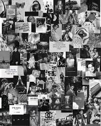 Black and white aesthetic background collage. Pin On Armed Hearts