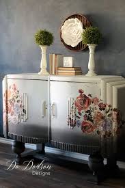 How To Quick Easy Decor Transfers For Painted Furniture Art Deco Sideboard Simple Decor Decor