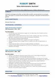We make the hiring process one step easier by giving you a template to simply post to our site. Sales Administrative Assistant Resume Samples Qwikresume