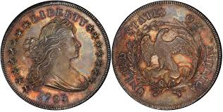 1795 1 Centered Dr Bust Regular Strike Draped Bust Dollar