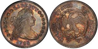 1795 1 centered dr bust regular strike draped bust dollar