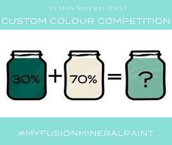 April Fusion Custom Colour Competition Fusion Mineral Paint