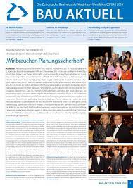 Haftung, lohn arbeitsvertrag für geschäftsführer: Bau Aktuell 03 04 2011 3 Die Bauindustrie Nrw