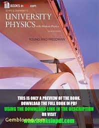 University Physics With Modern Physics 14th Edition Pdf University Physics Modern Physics College Physics