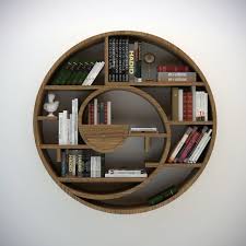 This attractive bookcase from the collection by scranton & co furniture is perfect for the home office or any where storage is needed. Circular Bookshelf 3d Model Bookcase Design Bookshelf Design Round Bookshelf