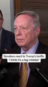 The anger is building. We are heading toward a likely recession.” Senators  from both sides of the aisle react to President Trump's sweeping tariffs