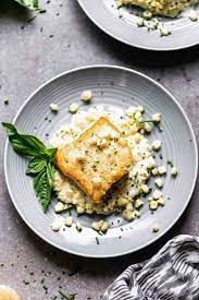 Pan Roasted Hailbut With Creamed Corn Cooking For Keeps Recipe Roasted Halibut Summer Recipes Dinner Easy Fish Recipes