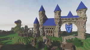 Well this is cute, a mini castle. Minecraft Gothic Castle Blueprints