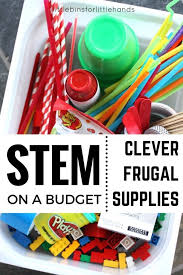 How To Put Together Inexpensive Stem Ideas Kids Stem Activities Kindergarten Stem Stem Activities Kindergarten