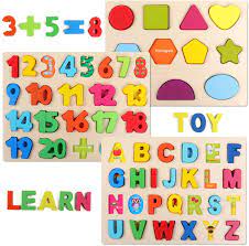 Be sure to choose the best one for your style. Buy Qzmtoy Wooden Puzzles For Toddlers Wooden Alphabet Number Shape Puzzles Toddler Learning Puzzle Toys For Kids 3 In 1 Puzzle For Toddlers Age 3 Set Of 3 Online In Hungary B07cxwlfvl