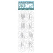 book of mormon in 90 days bookmark