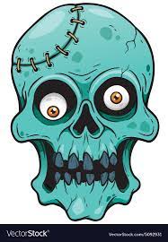 Vector Illustration Of Cartoon Zombie Face Download A Free Preview Or High Quality Adobe Illustrator Ai Zombie Face Zombie Illustration Adobe Illustrator Art