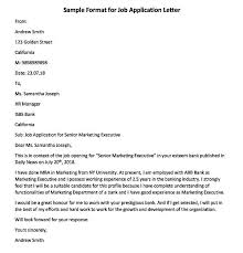 The example below was written by a candidate with over three years of work experience. How To Write An Application Letter For Job Vacancy With Sample