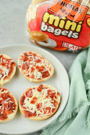 Mini Pizza Bagels Pizza Bagels Mini Bagels Mini Bagel Pizza