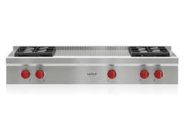 Related reviews you might like. Wolf Srt486g Lp 48 Sealed Burner Rangetop With 6 Burners And Infra
