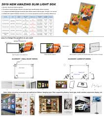 2019 New Amazing Slim Light Box Light Box Led Light Box Led