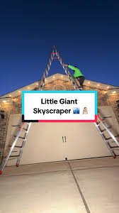 9ft to 17ft A-Frame Ladder 🪜 This is the not so @Little Giant Ladders 🔥 .  Little Giant Skyscraper