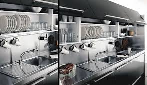 Metal kitchen sink counter unit displays2go. 11 Kitchens Stainless Steel Counter Tops Ideas Stainless Steel Counters Stainless Steel Countertops Kitchen Design