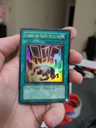 Maybe you would like to learn more about one of these? Card Of Safe Return Yugioh Value 0 99 82 99 Mavin