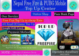 After that click on the dashboard (three dot icon) and tab on redeem code option. Nepal Free Fire And Pug Mobile Top Up Center Home Facebook