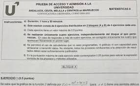L'algebra è un tipo di matematica che introduce il concetto di variabili che rappresentano i numeri. Pevau En Andalucia Indignacion Con El Examen De Matematicas Ii En La Selectividad De Andalucia Ojala Me Hubieran Puesto El De Madrid Ideal