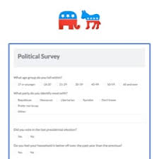 Political campaign planning manual a step by step guide to winning elections by j. Sample Political Survey Template Formstack