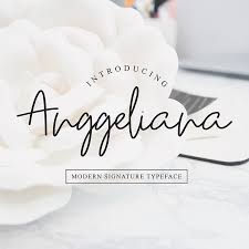Be premium now download fast. Anggeliana Script Font Befonts Com