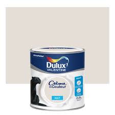 Peinture blanc mat leroy merlin. Peinture Mur Boiserie Creme De Couleur Dulux Valentine Lin Blanc Mat 0 5 L Leroy Merlin