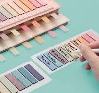 Amazon.com : ELII 1600pcsTabs Page Markers Morandi Sticky Index  Tabs,Transparent Sticky Notes Book Markers Tabs Label Stickers Index Tabs  for Reading ...