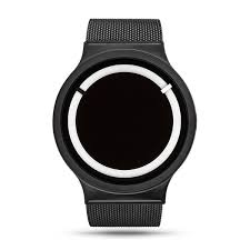 Ziiiro Eclipse Black Mesh Unisex Kol Saati Taksitli Satin Al Erkek Kol Saatleri
