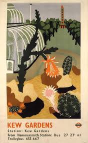 Kew Gardens By Edward Bawden For London Transport 1939 Transportation Poster London Poster Vintage Travel Posters