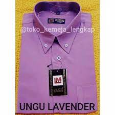 Warna lavender sendiri merupakan perpaduan antara warna biru dan merah yang pucat. Kemaja Pria Ungu Lavender Polos Tersedia Lengan Panjang Lengan Pendek Dan Paket Kemeja Dasi Lazada Indonesia