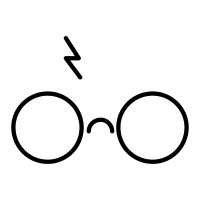 This is a very interesting set of circumstances for an intellectual property and trademark nerd like myself. Harry Potter Glasses Icons Download Free Vector Icons Noun Project
