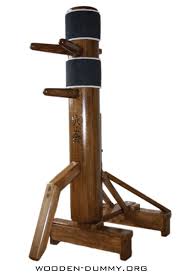 Wooden Dummy Free Standing Material Oak Color Mordant Wooden Dummy Wing Chun Wooden Dummy Martial Arts Training Dummy