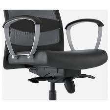 Markus Glose Black Robust Black Office Chair Ikea Find the most comfortable ikea office chairs for working.