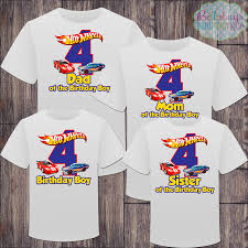 Birthday Boy T Shirt Matching Hot Wheels Car Birthday Boy Tshirts Matching Family Birthday Shirts Car Hot Wheels You Choose Birthday N Car Wheels Hot Wheels Party Wheel Craft