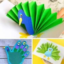 Animal Crafts For Kids Easy Peasy And Fun Animal Crafts For Kids Peacock Crafts Preschool Crafts
