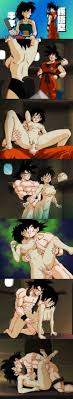 dragon ball, dragon ball z, gine, son goku, gmr - R34 Vault