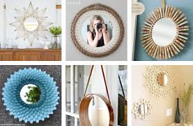 Mirror decoration are essential to enhance the perception of how large any space is, and are a staple in dressing rooms, homes, office lobbies, clothing stores, and almost any. Diy Mirror Decor Ideas That Will Blow Your Mind