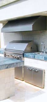 bbq range hood, outdoor kitchen